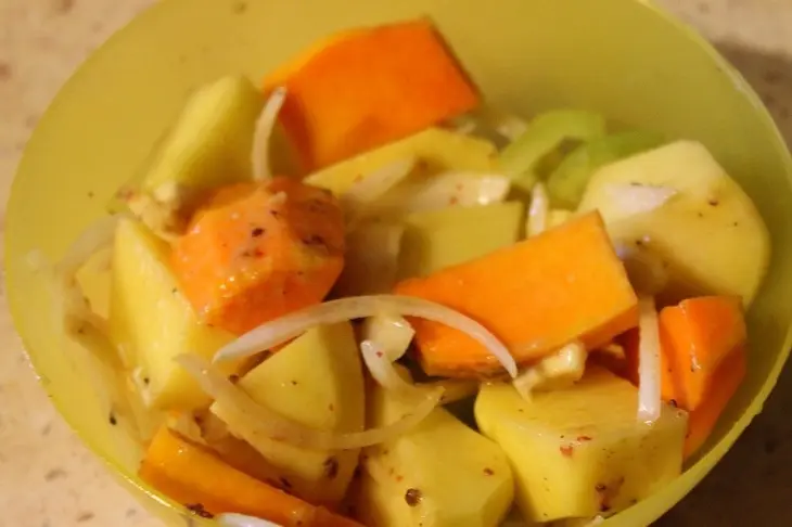 Мясо запечённое с кардамоном и горчицей (фм): шаг 3
