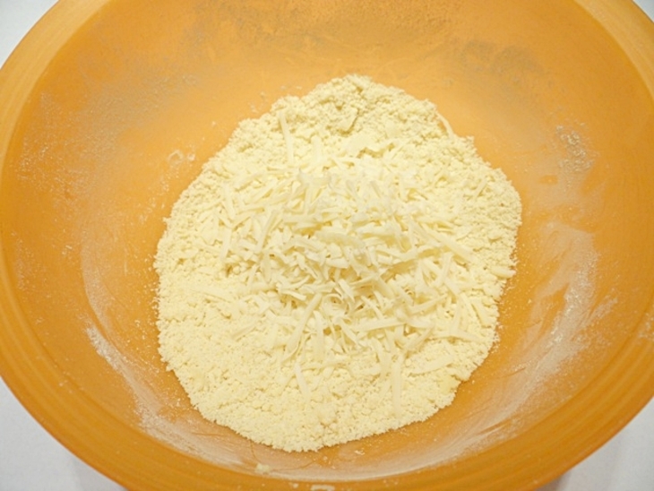 Кукурузные коржики с сыром «чеддер» (тест-драйв): шаг 3