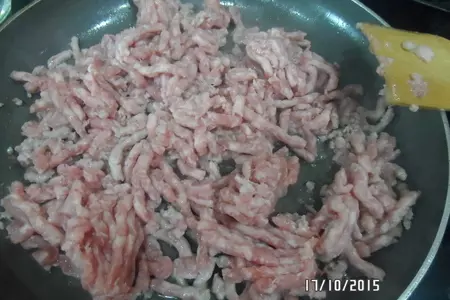 Гречневая каша с грибами и фаршем в мультиварке: шаг 2