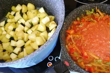 Жареный суп с фрикадельками. для воскресного обеда. фм: шаг 3