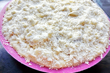 Сливово-яблочный пирог со штрейзелем: шаг 2