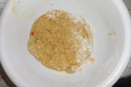 Овсяное печенье с цукатами: шаг 7