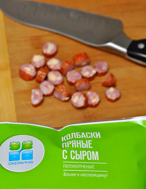 Рагу с чоризо, пряными колбасками и белой фасолью. тест-драйв с окраиной.: шаг 3
