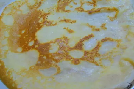 Блины на кефире с томленными грушами (завтрак выходного дня): шаг 7