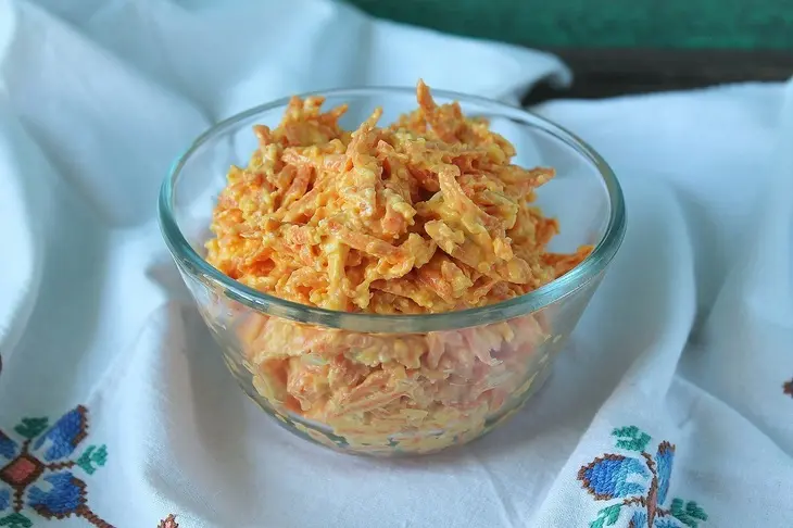 Жаркое из куриных желудков и морковный салат ( простой деревенский обед) фм: шаг 12