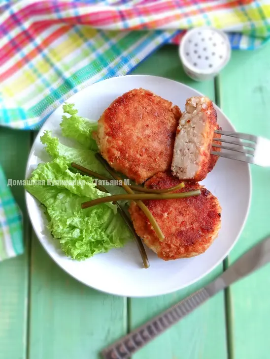 Биточки картофельно-мясные: шаг 3