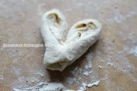 Сладкие плюшки – сердечки: шаг 4