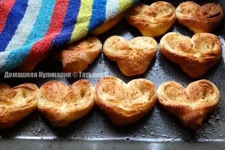 Сладкие плюшки – сердечки: шаг 6
