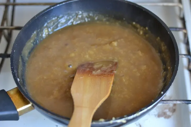 Корзиночки из кабачков с лесными грибами: шаг 9