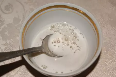 Сметанник на манной подушке: шаг 2