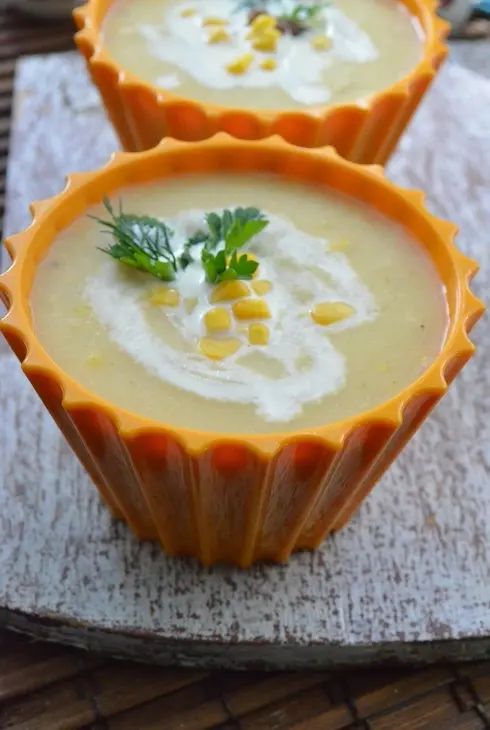 Картофельный суп с курицей и кукурузой: шаг 5