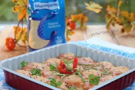 Биточки пшенные с сыром и зеленью: шаг 11