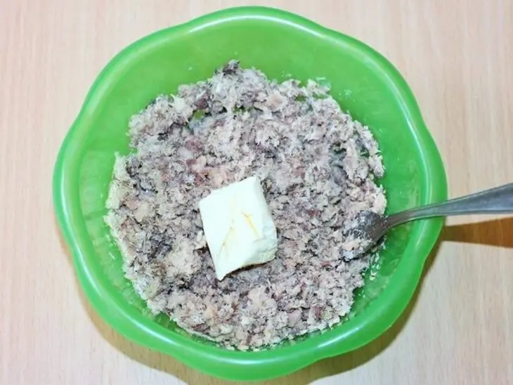 Спред из сардинеллы: шаг 3