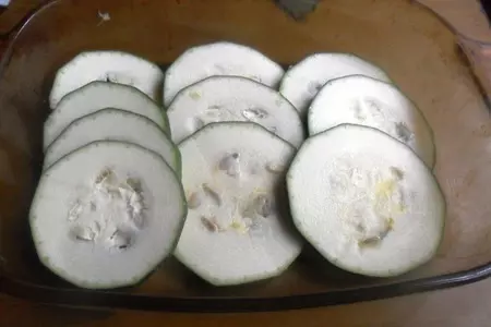 Мясная запеканка с рисом и кабачками: шаг 3