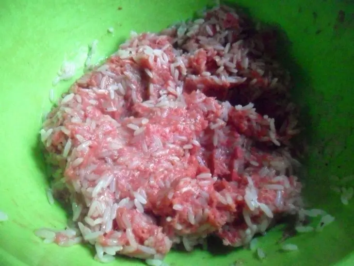 Мясная запеканка с рисом и кабачками: шаг 4
