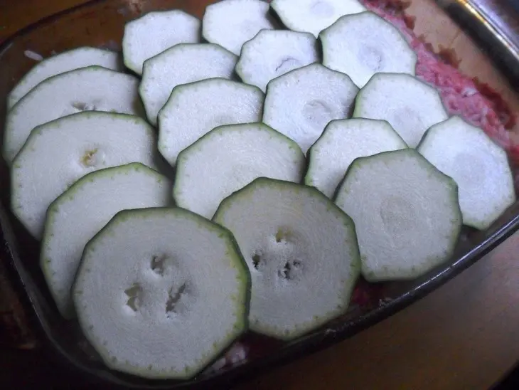 Мясная запеканка с рисом и кабачками: шаг 5