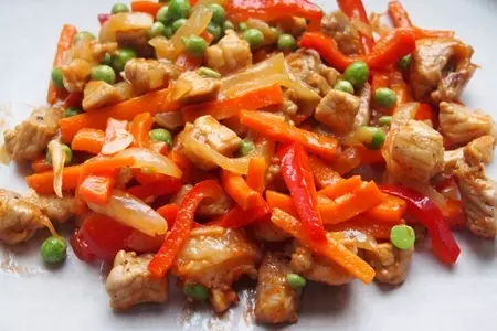 Мясо с овощами в пергаменте: шаг 9