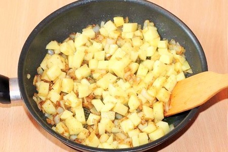 Жареный картофель в индийском стиле: шаг 5