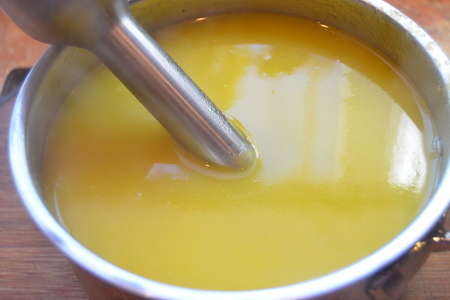 Тыквенный суп с нутом, свиной рулькой и курагой. тест-драйв с окраиной.: шаг 7