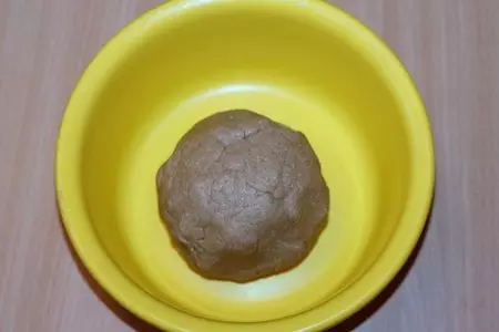 Печенье из гречневой муки с творогом и шоколадом: шаг 6