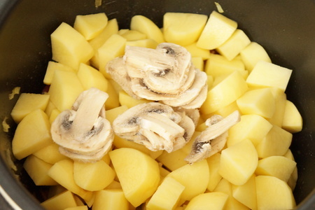 Рагу с картофелем, грибами и краковской колбасой. тест-драйв с окраиной: шаг 5