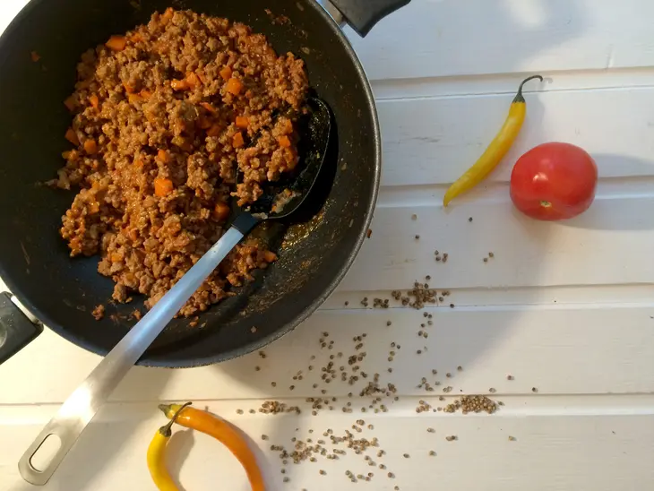 Закрытый мясной пирог: шаг 7