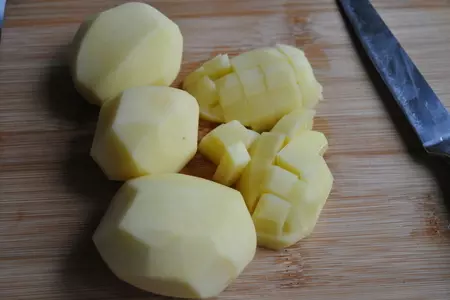 Сливочный суп с финским характером с рыбой и беконом: шаг 6