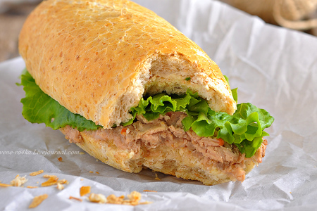 Французский сэндвич с печеночным паштетом. тест-драйв с окраиной: шаг 8