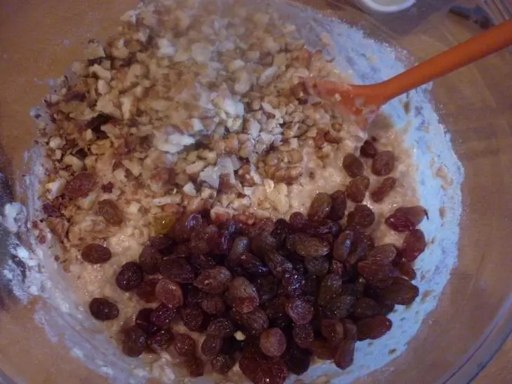 Овсяное печенье с кокосовой стружкой: шаг 3