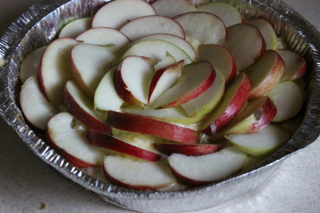 Творожно-рисовая запеканка с яблоками и ягодами годжи: шаг 8