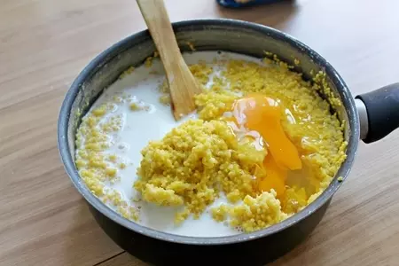 Пшенной пирог с курицей и овощами: шаг 5