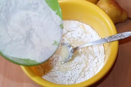 Грушево-сметаный кухен: шаг 4