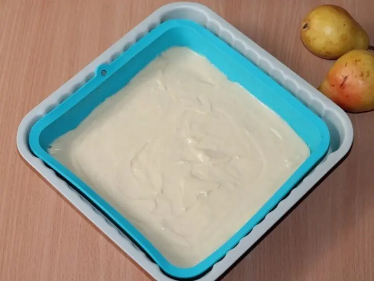 Грушево-сметаный кухен: шаг 6