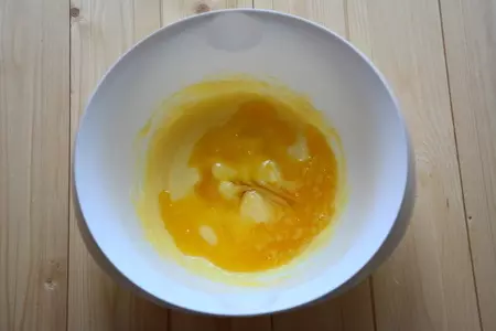 Коврижка медово-лимонная в овсяными хлопьями: шаг 3
