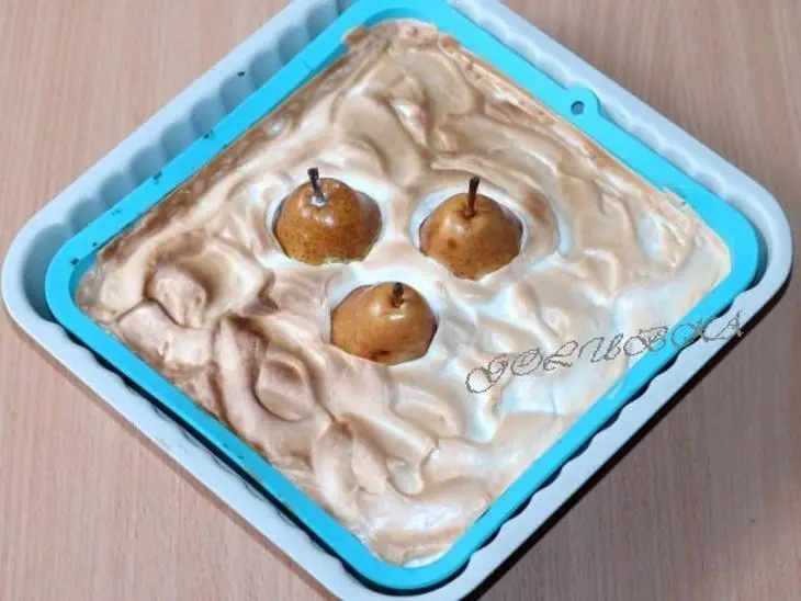 Грушево-сметаный кухен: шаг 11