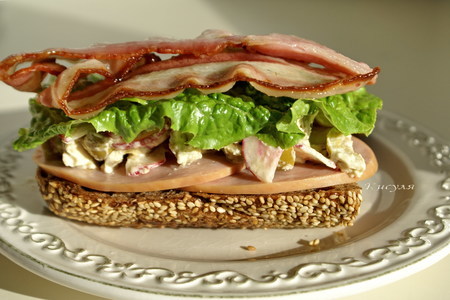 Бокадильо  (вocadillo), испанский сэндвич. тест-драйв с окраиной: шаг 6