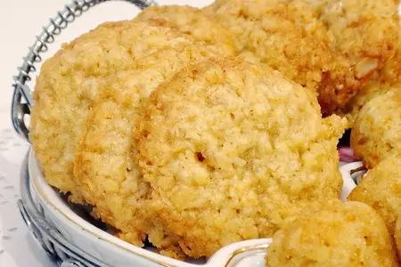 Австралийское овсяное печенье анзак: шаг 7
