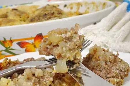 Митболы с гречкой и карамельным луком: шаг 9