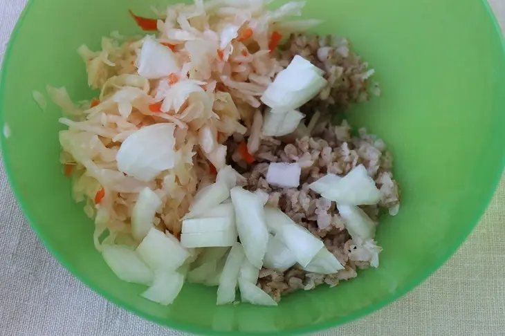 Запечённый карась с гречневыми хлопьями: шаг 2