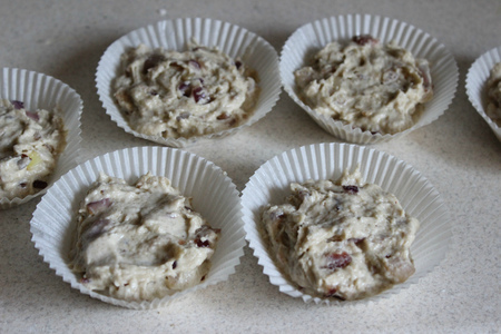 Закусочные ржаные кексы с беконом и красным луком (тест-драйв с "окраиной": шаг 7