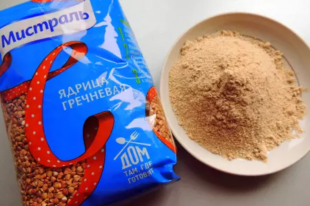 Гречневое печенье: шаг 1