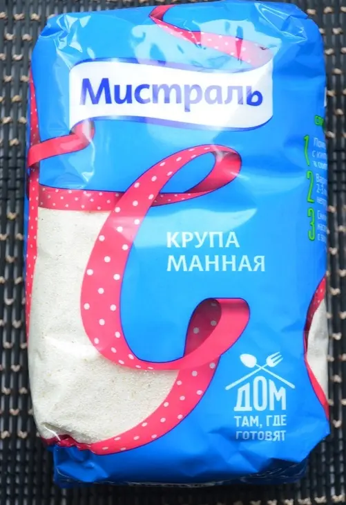 Шоколадный манник в микроволновой печи: шаг 3