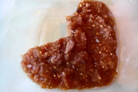 Острое рагу из фасоли с колбасками и ветчиной: шаг 3