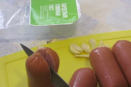 "цветочки" из сарделек. тест-драйв с окраиной: шаг 2