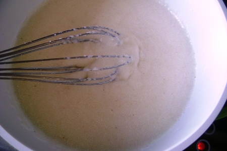 Фрукты в нежном креме из манки на кокосовом молоке: шаг 2