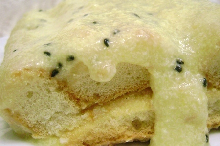 Десерт тропический а-ля тирамису с заварным манным кремом: шаг 3