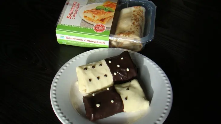 Блинчики "домино": шаг 4
