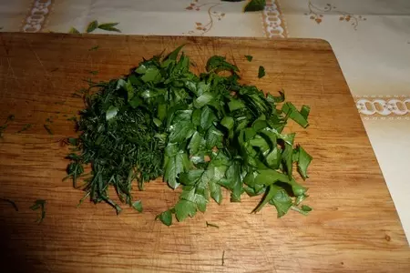 Салат с баклажаном и грибами: шаг 5