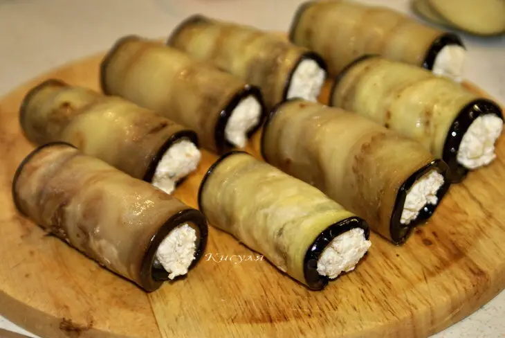 Итальянские инвольтини (involtini) зразы из баклажанов: шаг 7