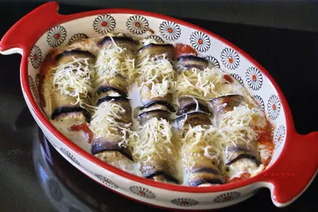 Итальянские инвольтини (involtini) зразы из баклажанов: шаг 9